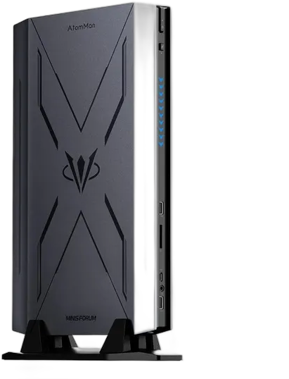 Minisforum Mini Gaming PC, Core i9 14900HX, RTX 5070, 32GB/1TB