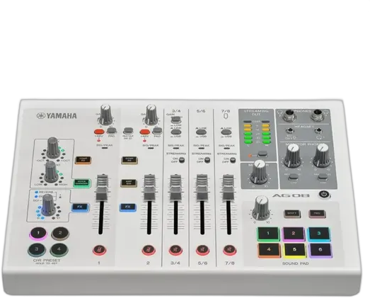Yamaha AG08W 8-Channel USB Mixer Interface for Mac