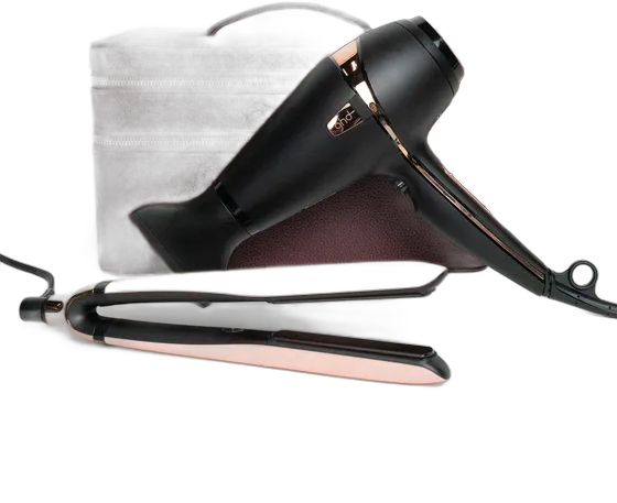 GHD Platinum+ Hair Styler and GHD Air Hair Dryer Set