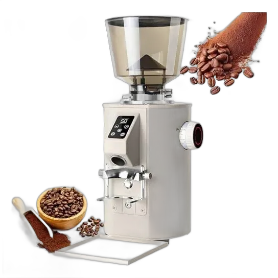 Professional Coffee Grinder With 9 Settings And Dual Dosing