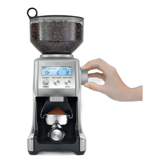 Tramontina by Breville Express Coffee Grinder in Stainless Steel, 60 Grind Levels, Silver, 220V