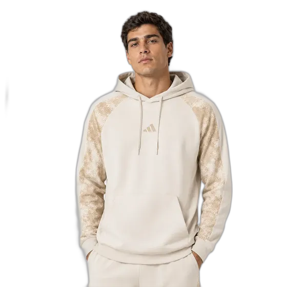 Adidas Sweatshirt Camo Print Hd Beige