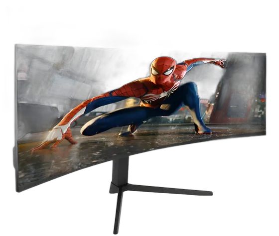 Monitor 49" Curved LED Gaming Ultrawide 165Hz HDMI Dual Voltage DP
