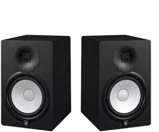 Yamaha HS8 HS-8 Active Monitor, Black, 120W (Pair)