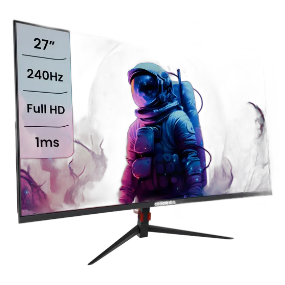 Concórdia Curved Gaming Monitor 27'' CZ270F 240Hz 1ms sRGB 99