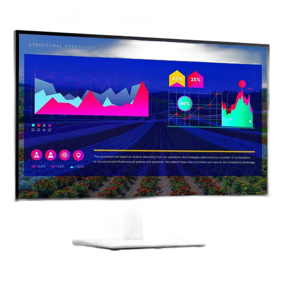 Dell Ultrasharp U2722d Qhd 27-inch Monitor With Resolution