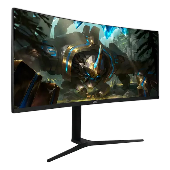 Gaming Monitor Aitek Curved 34'' Ultrawide 165Hz LED FreeSync 3440x1440
