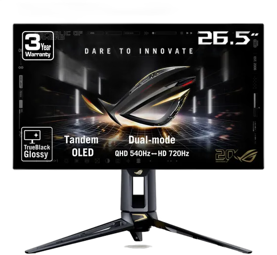 Asus ROG Swift 27 2K 540Hz OLED Ed 20 Gaming Monitor