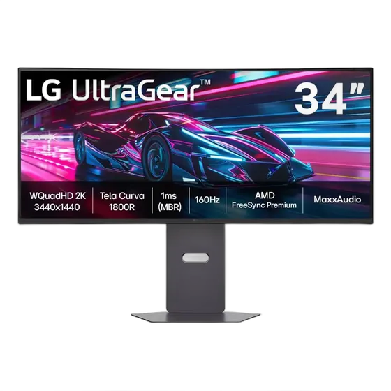Curved Gaming Monitor 34 Inch 34G600A-B UltraGear LG