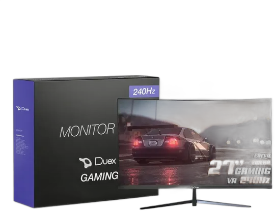 Duex DX270ZG 27'' Curved Gaming Monitor Full HD 240Hz VA Black