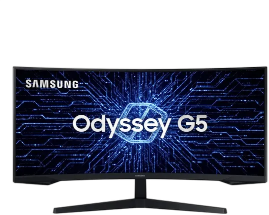 Curved Gaming Monitor Odyssey G5 Ultrawide 34 Hdmi Samsung
