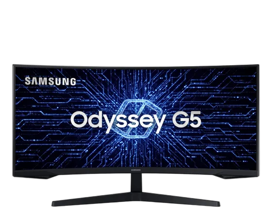 Curved Gaming Monitor Samsung Odyssey 34" G5 165 Hz 1ms Ultrawide Black