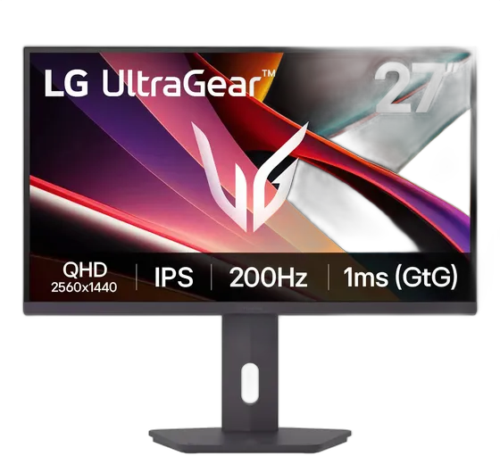 LG Ultragear Gaming Monitor 27 QHD 200hz Black