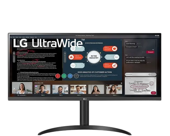 LG UltraWide 34WP550 34" LCD Gaming Monitor - Black 100V/240V