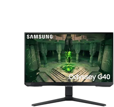 Samsung Odyssey G40 Gaming Monitor, 25" FHD, 240Hz, 1ms