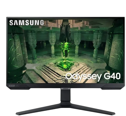Samsung Odyssey G40 Monitor 25" Black, Full HD, IPS, 240Hz, 1ms, HDMI, FreeSync Premium, G-Sync