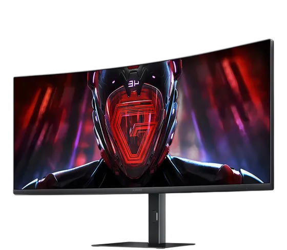 Xiaomi Curved Gaming Monitor 34" G34wqi Black 180hz With Adjustable Height