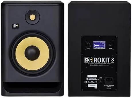 KRK Rokit 8 RP8 G4 Monitors, The Pair, 4th Generation, Dual Voltage