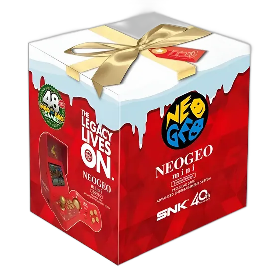 Neo Geo Mini Limited Edition Merry Christmas SNK New