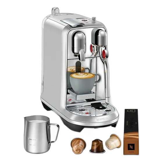Nespresso Creatista Plus Metallic Coffee Maker - 110V