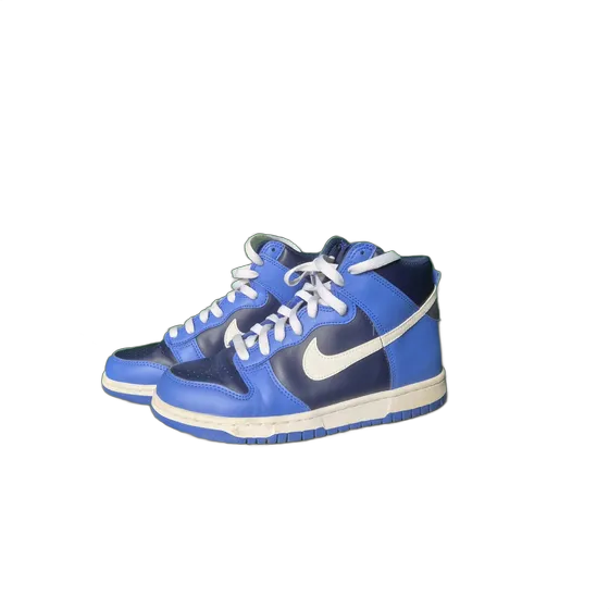 Nike Dunk High in Obsidian/Hyper Royal Original