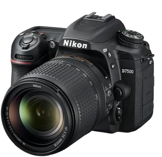 Nikon D7500 + 18-140mm ED VR DSLR Black