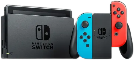 Nintendo Switch HAC-001 32GB Standard Neon Red, Neon Blue And Black 2017 (New, Open Box)