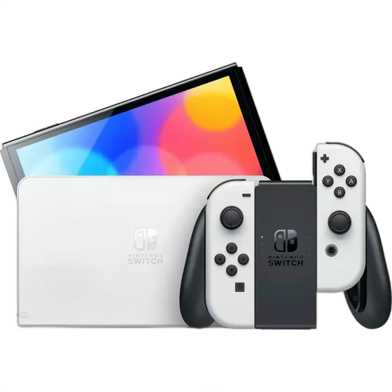 Nintendo Switch OLED 64gb Standard With Joy-con White