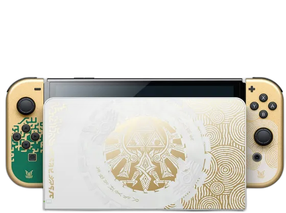Nintendo Switch OLED 64GB The Legend of Zelda: Tears of the Kingdom color gold 2023