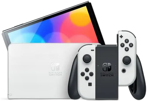 Nintendo Switch OLED White 64gb - Excellent (Refurbished)