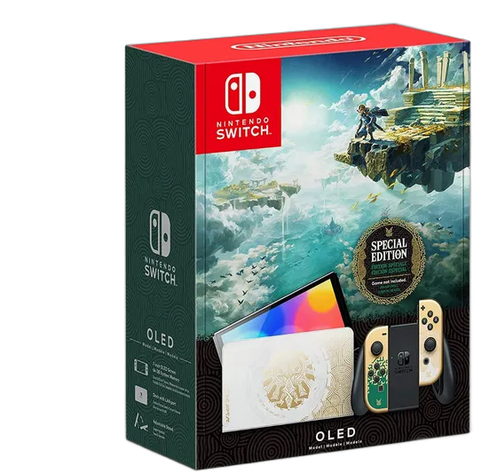 Nintendo Switch OLED Special Edition Zelda Tears Of The Kingdom Edition New Sealed Ready To Ship