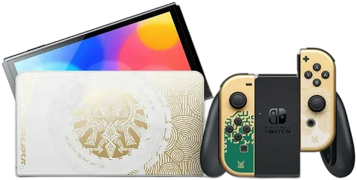 Nintendo Switch OLED HEG-001 (JPN) 64GB The Legend of Zelda: Tears of the Kingdom golden color 2023