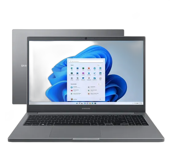 Notebook Book Celeron 6305 4GB RAM 500GB 15.6' Samsung Color Silver - Good (Refurbished)