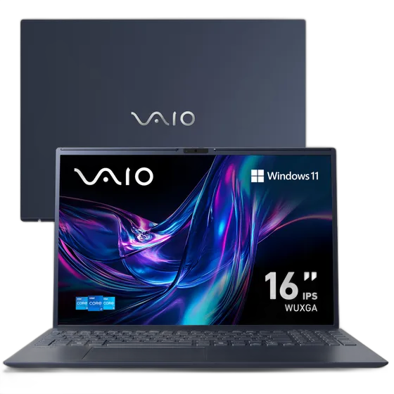 VAIO FE16 Notebook Intel Core i5-1334U Windows 11 Home 24GB RAM 256GB SSD 16" IPS WUXGA Anti-glare Display - VJFE62F11X-B1811H - Allows RAM and SSD Upgrade - Graphite Gray