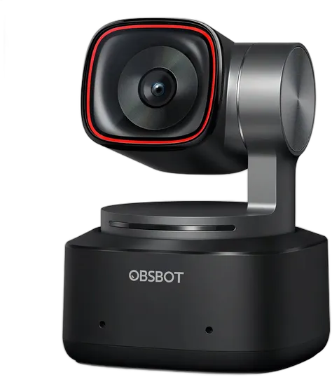 Obsbot Tiny 2 PTZ Camera Webcam 4K AI-Powered USB-C Dark Gray