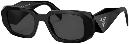 Prada 0PR17WS Women's Black Sunglasses Original Famous