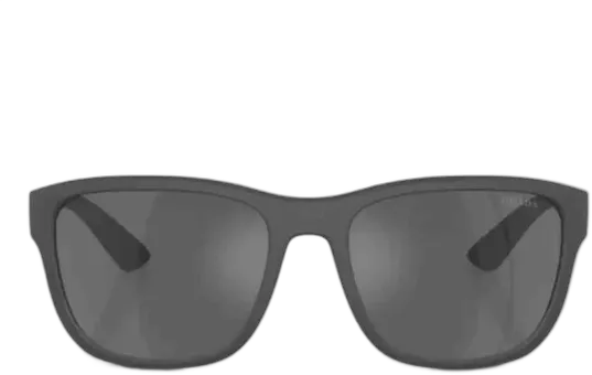 Prada Men's Sunglasses 0ps Active Gray Rectangular