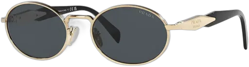 Prada PR65ZS Original Women's Sunglasses Gold Fashion