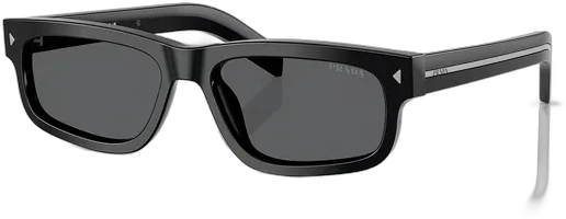 Prada Signature Sunglasses Black PRB11S 16K731-57