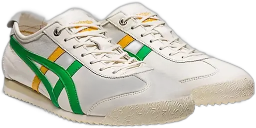 Onitsuka Tiger Mexico 66 Sneakers Cream Cilantro Green Yellow