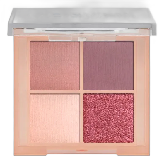 Huda Beauty GloWish Micro Mini Eyeshadow Palette Amethyst with 4 Colors