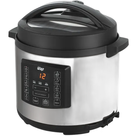 WAP WPPE1 Electric Pressure Cooker 6 Liters with Digital Panel