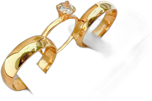 Pair of 18k Gold Wedding Rings 5mm 7g Anatomic