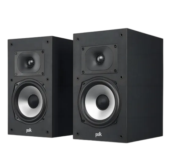 Polk Audio XT20 Bookshelf Speakers (Pair), Black