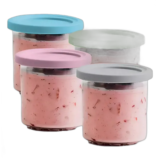 For Ls Sw 4 Ninja Creami Ice Cream Containers With Lid