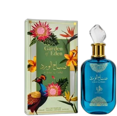 Arabian Perfume Sabah Al Ward Garden Of Eden Women's Eau De Parfum Luxurious Long-Lasting Imported 100ml