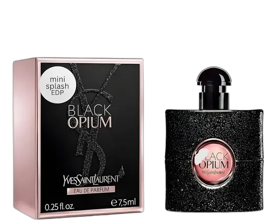 Yves Saint Laurent Black Opium Women's Perfume - Eau de Parfum Mini Splash 7.5ml