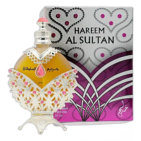 Khadlaj Hareem Al Sultan Silver Floral Perfume for Women 35ml
