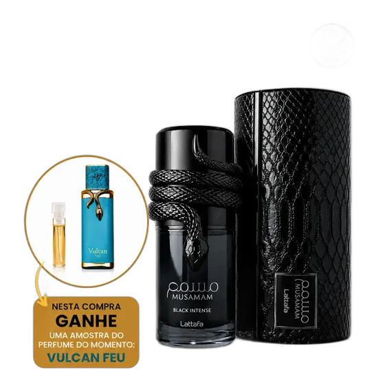 Lattafa Musamam Black Intense Perfume 100ml Original Imported + Exclusive Gift