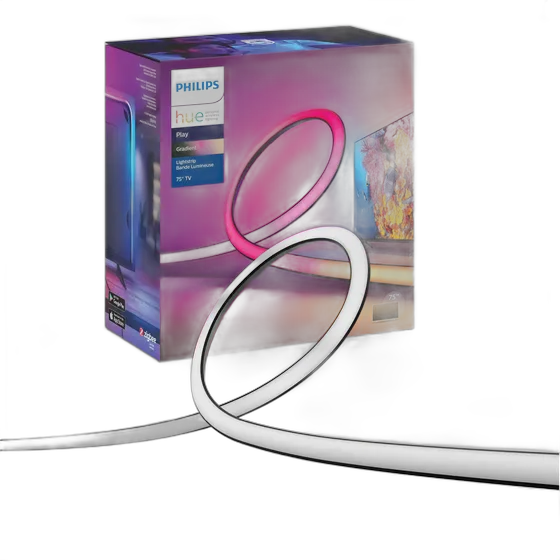 Philips Hue Play Gradient LED Lightstrip for 75" TV - White and Color